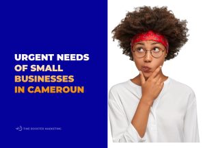 Small business owner in Cameroon