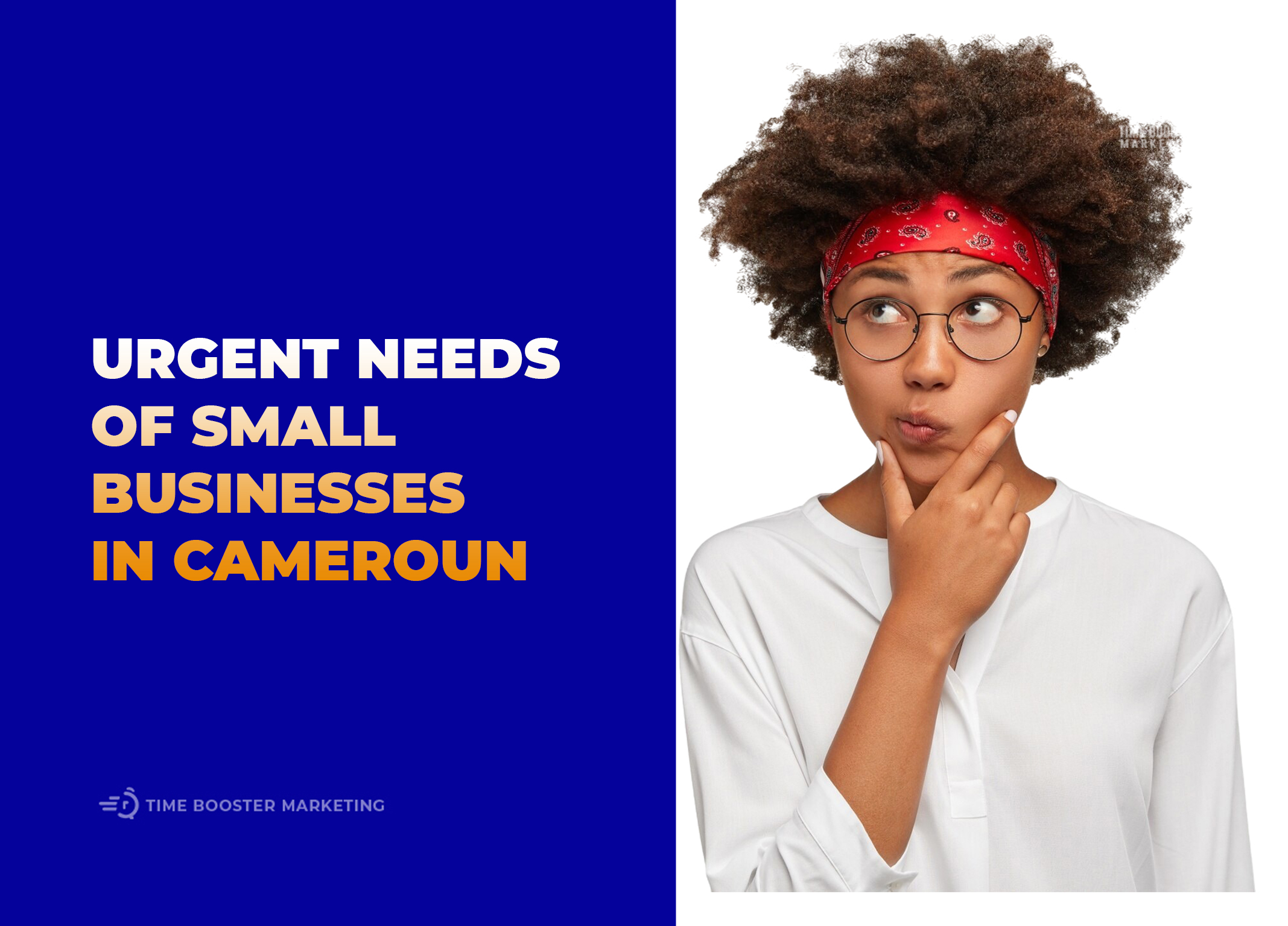 Small business owner in Cameroon