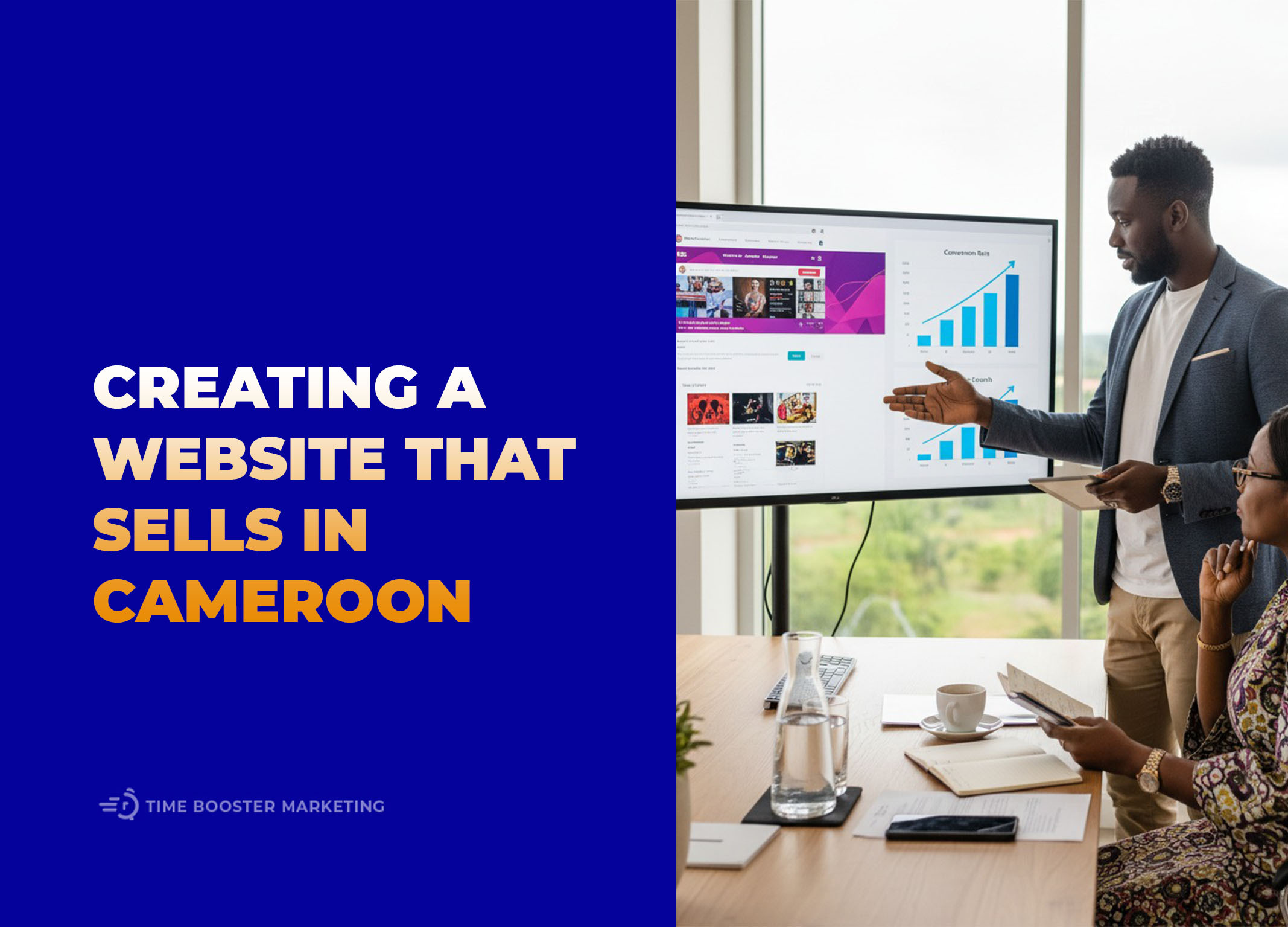 how to make your website sell in Cameroon