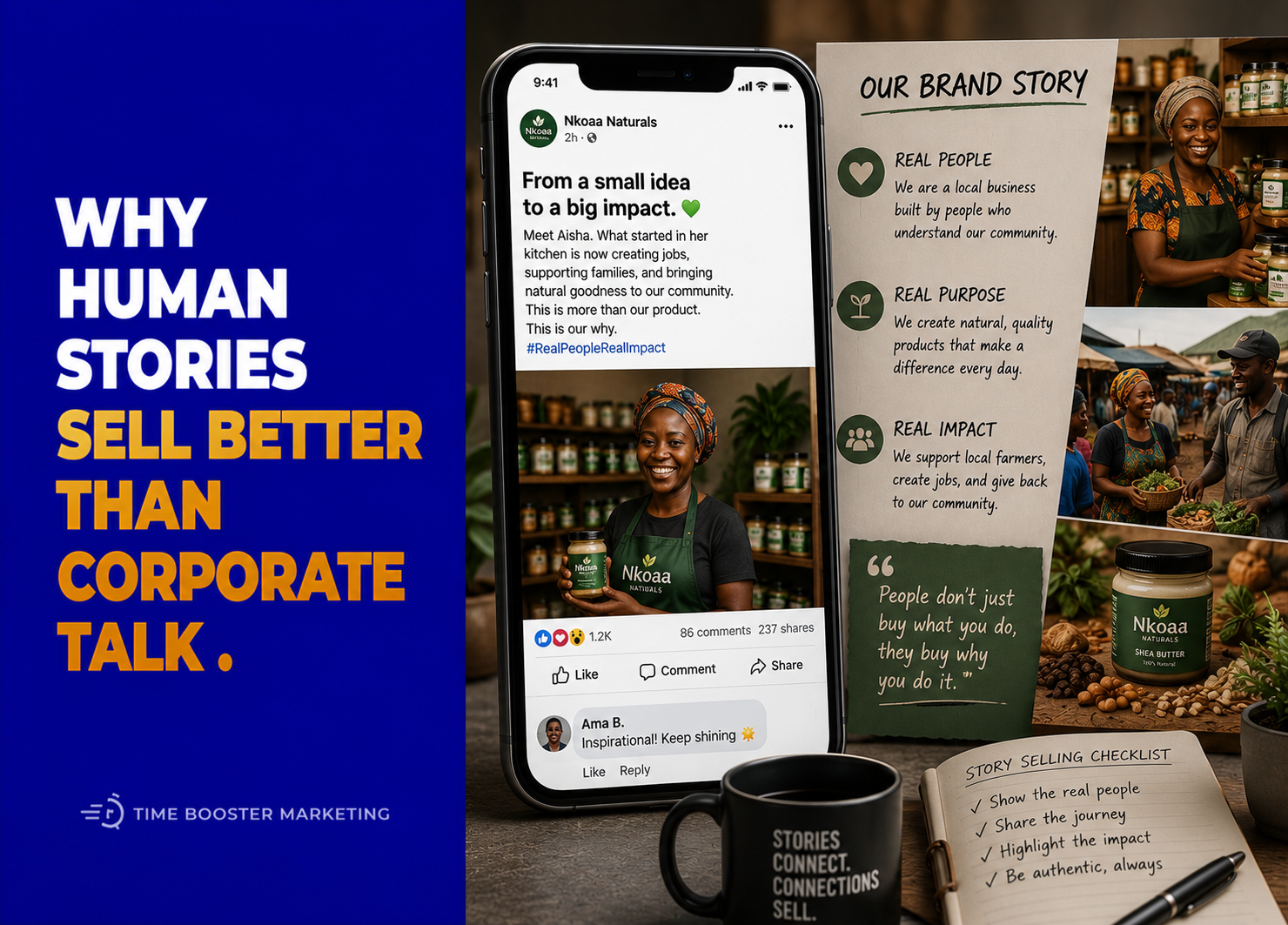 Storytelling in Marketing Cameroon: Why Human Stories Beat Corporate Language