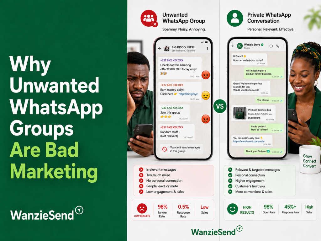 Adding Customers to WhatsApp Groups