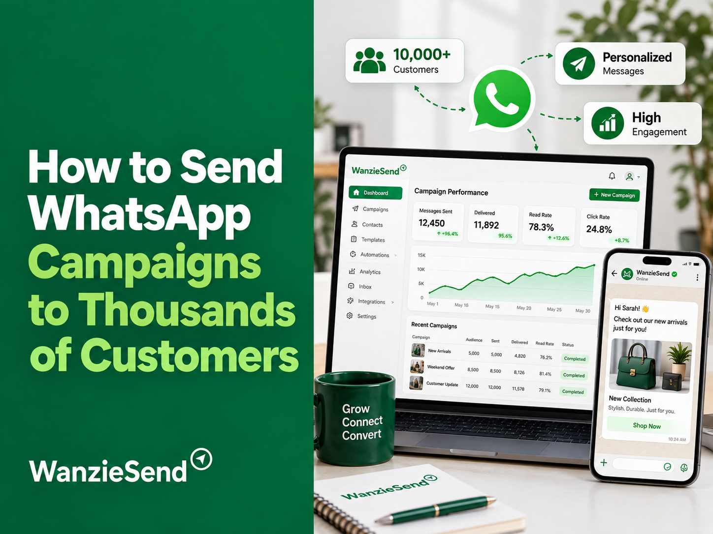 How to Send WhatsApp Campaigns to Thousands of Customers